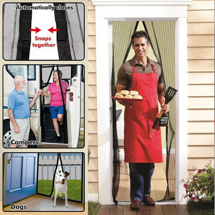 Magna Screen - Magnetic Mesh Instant Screen Door