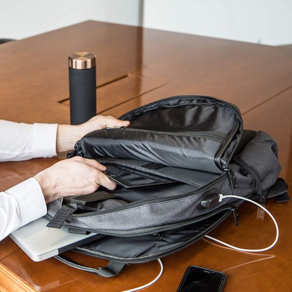 $29.99 (reg $75) Smart Tech Laptop / Tablet Backpack With Anti-Identity ...