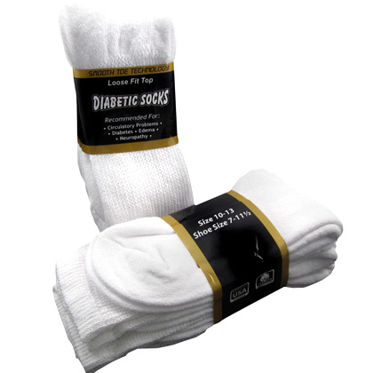 6 Pairs of Diabetic Socks